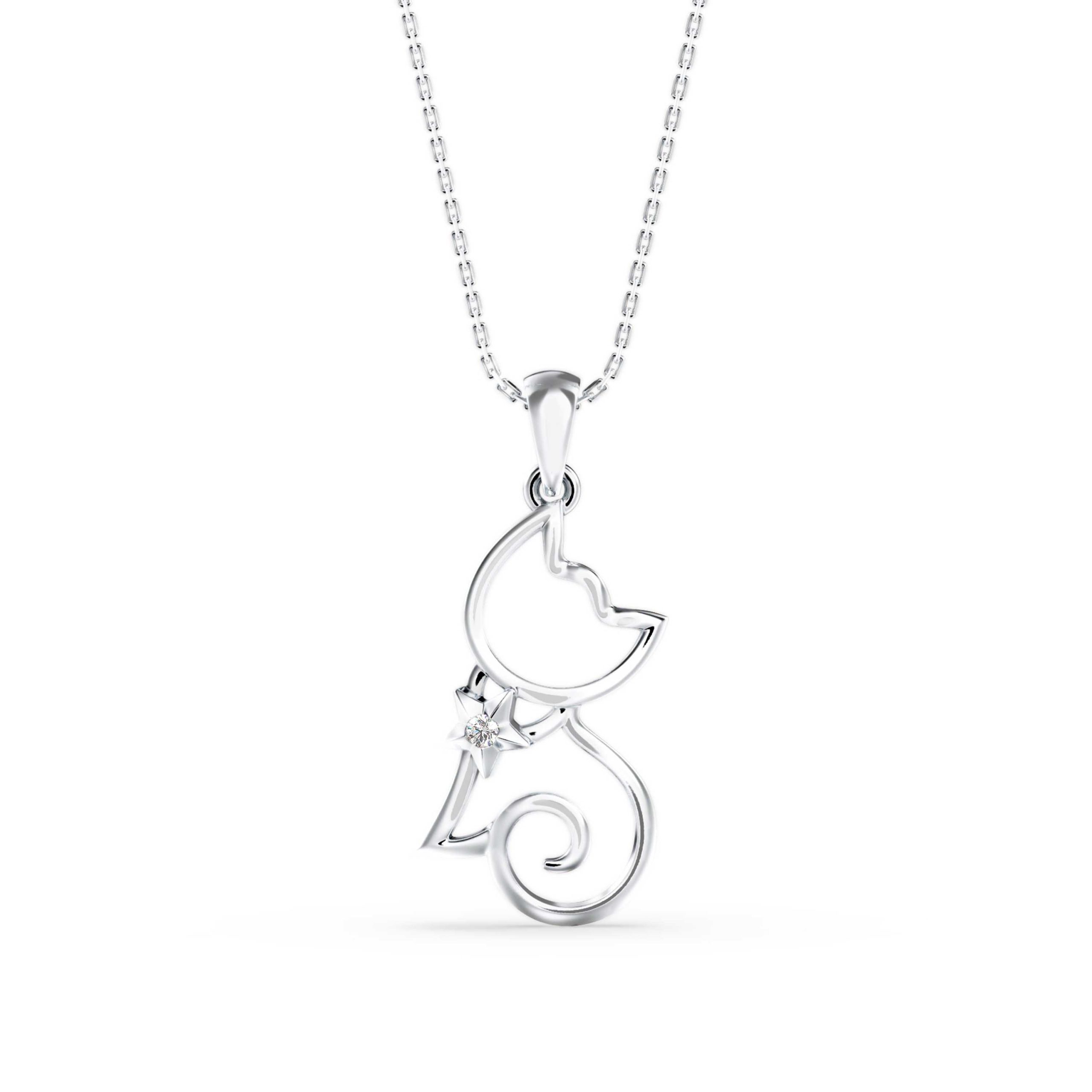 Diamond Pendant Necklace (DOC - P 1274) - Image 5