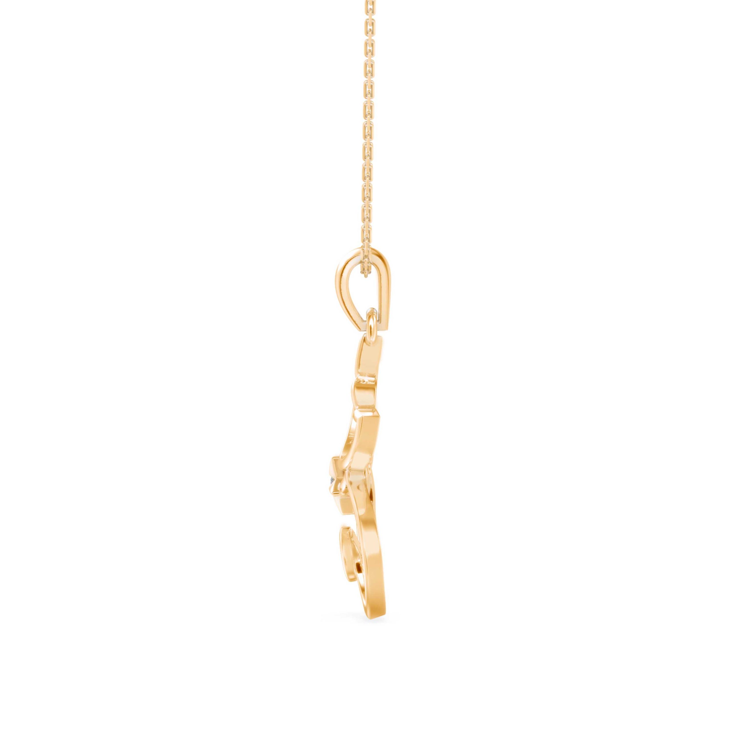 Diamond Pendant Necklace (DOC - P 1274) - Image 9