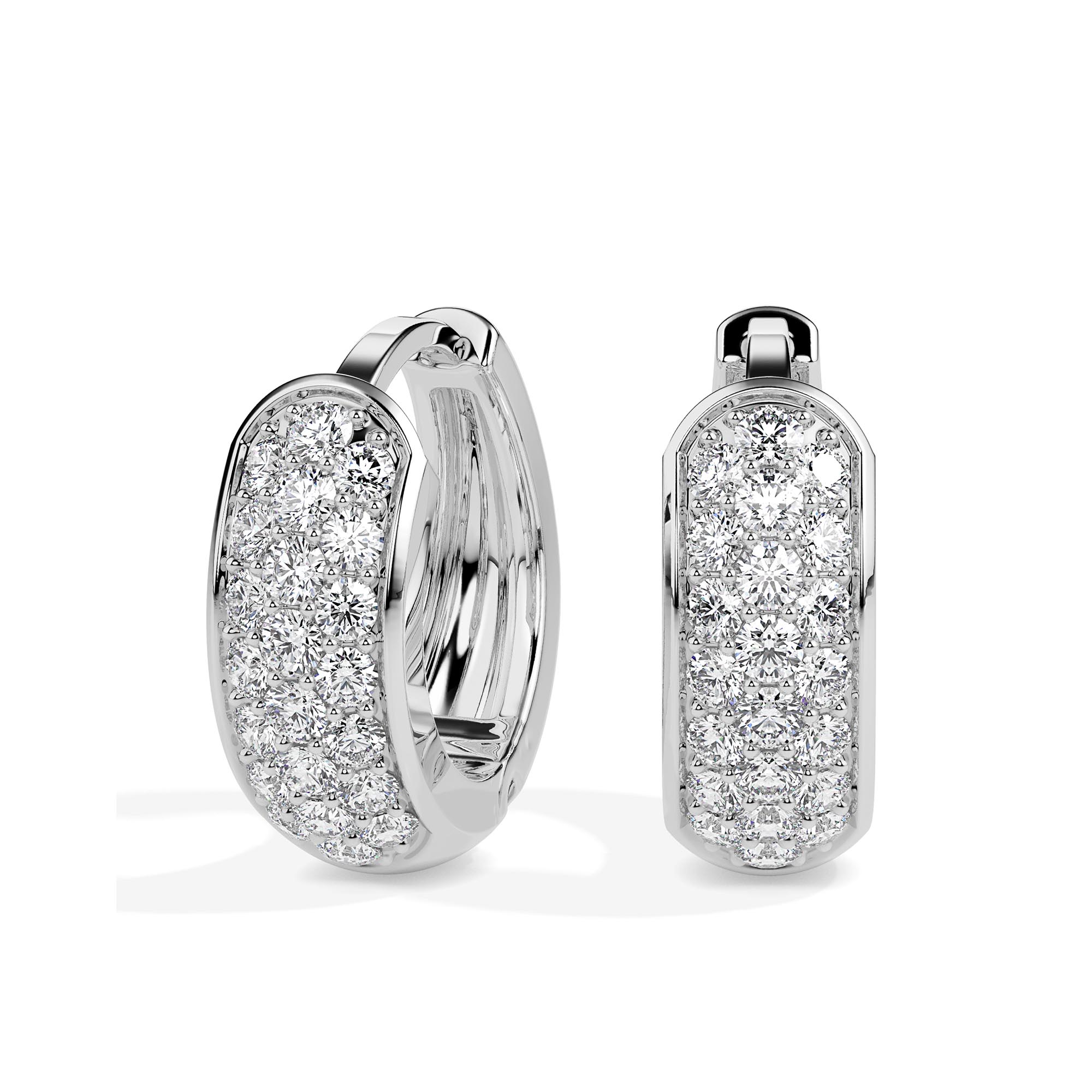 Diamond Earrings (Design Code 17007) - Image 6