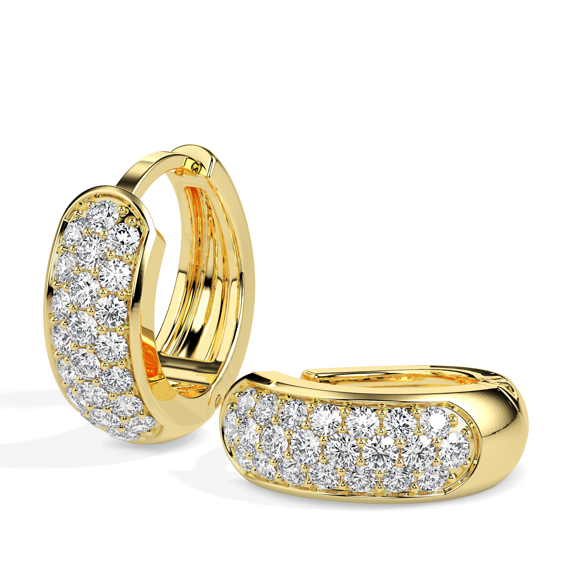 Diamond Earrings (Design Code 17007) - Image 13