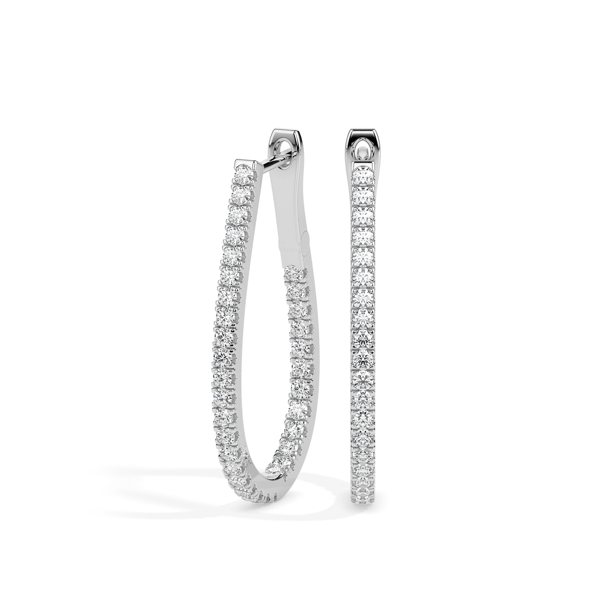 Diamond Earrings (Design Code 17017) - Image 6