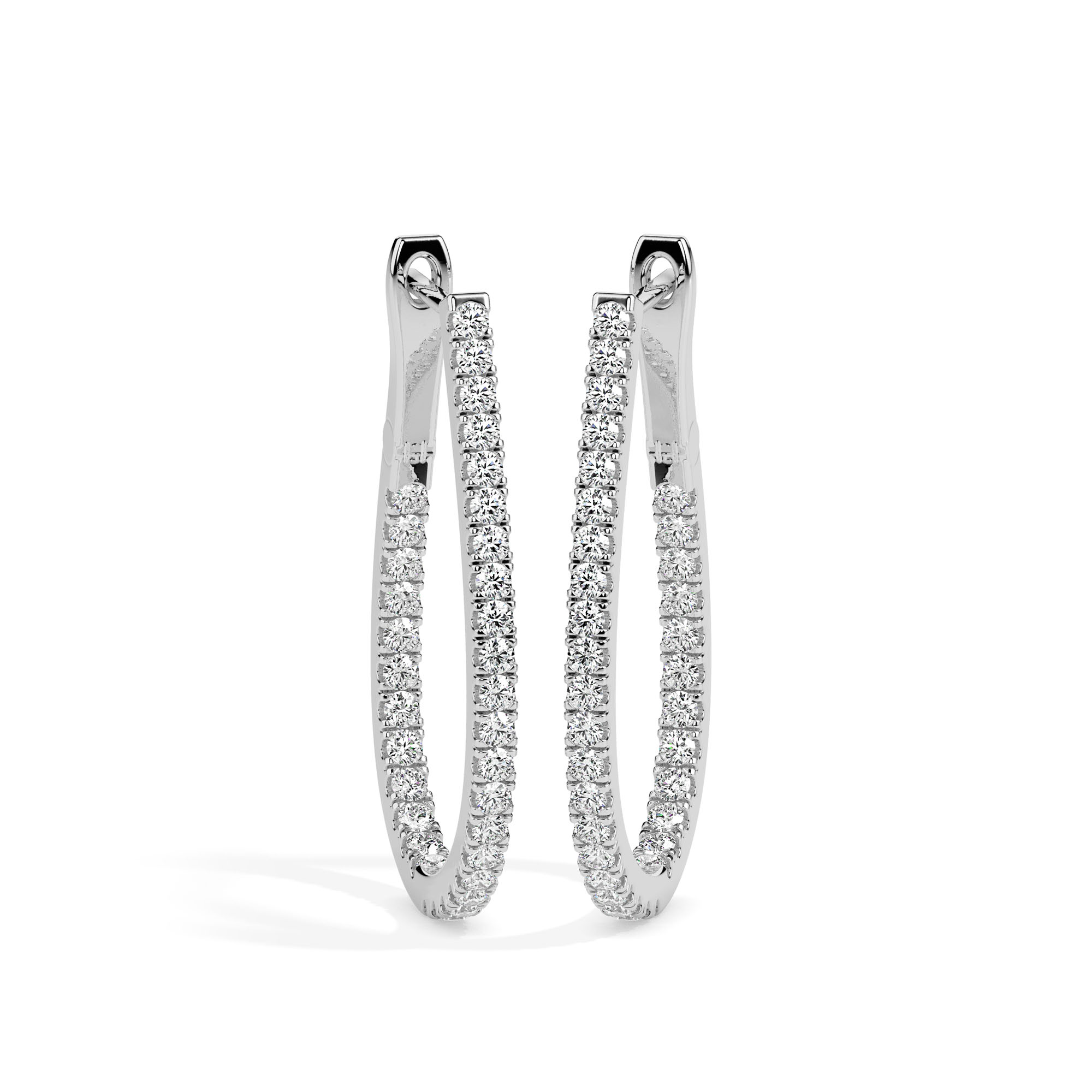 Diamond Earrings (Design Code 17017) - Image 8