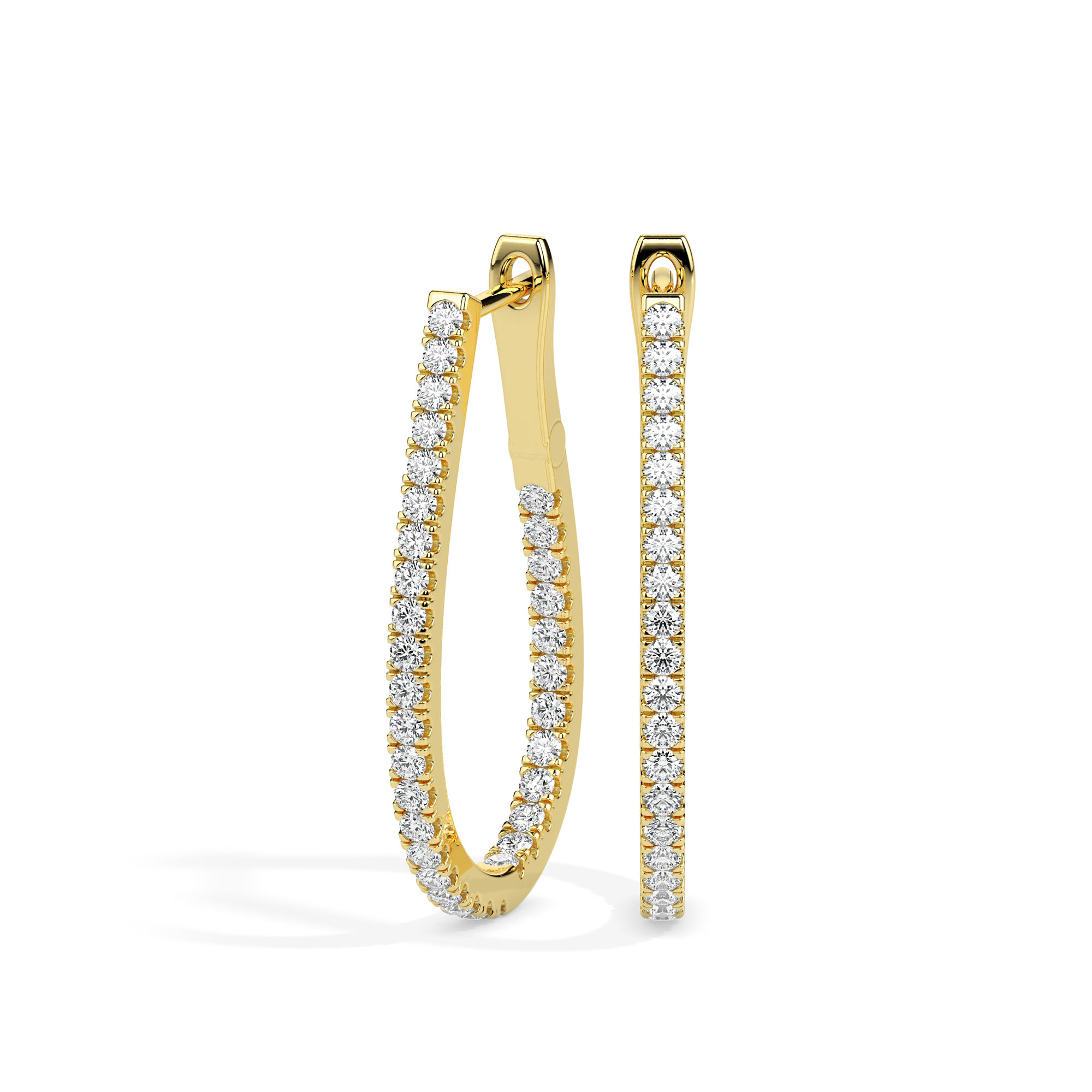 Diamond Earrings (Design Code 17017) - Image 10
