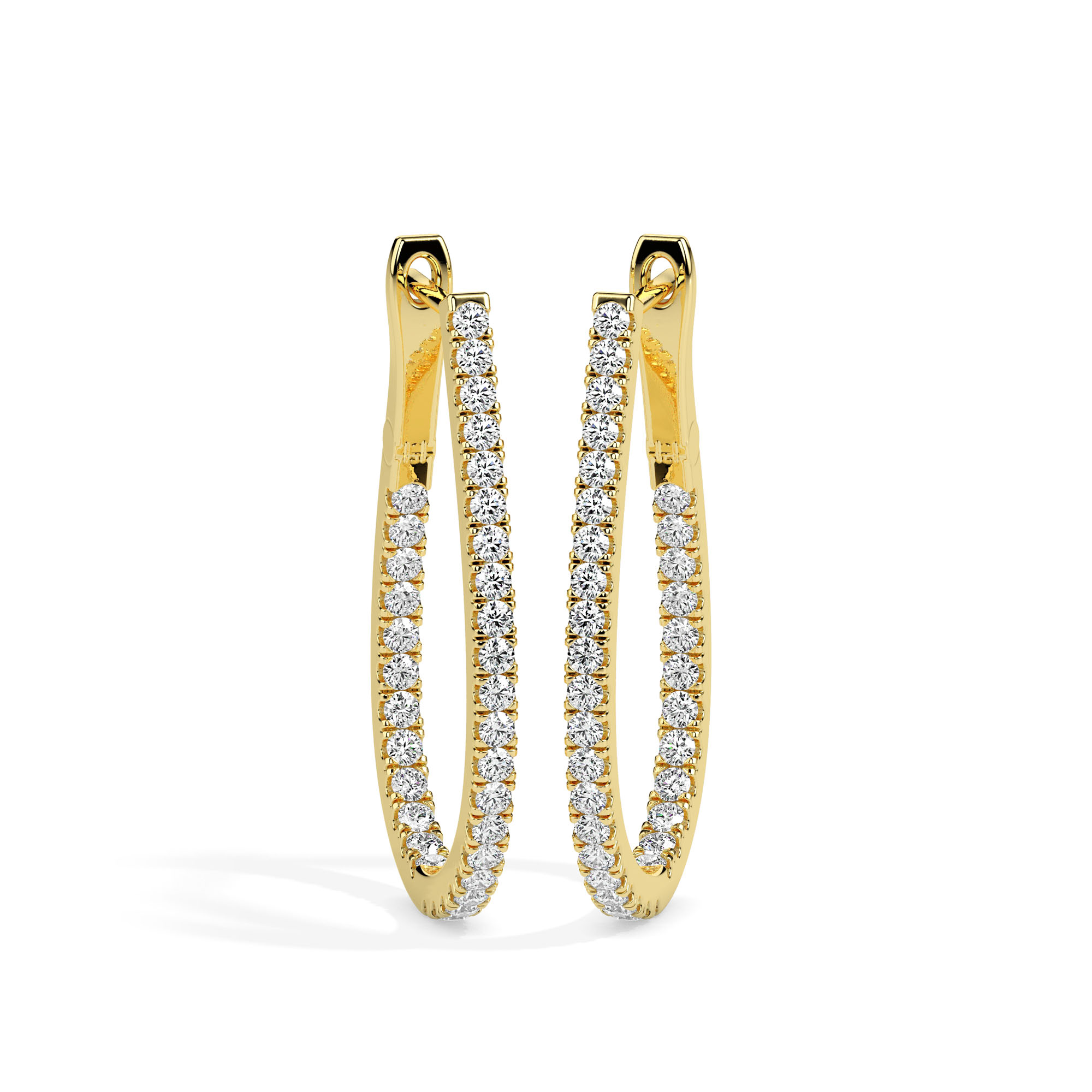 Diamond Earrings (Design Code 17017) - Image 12