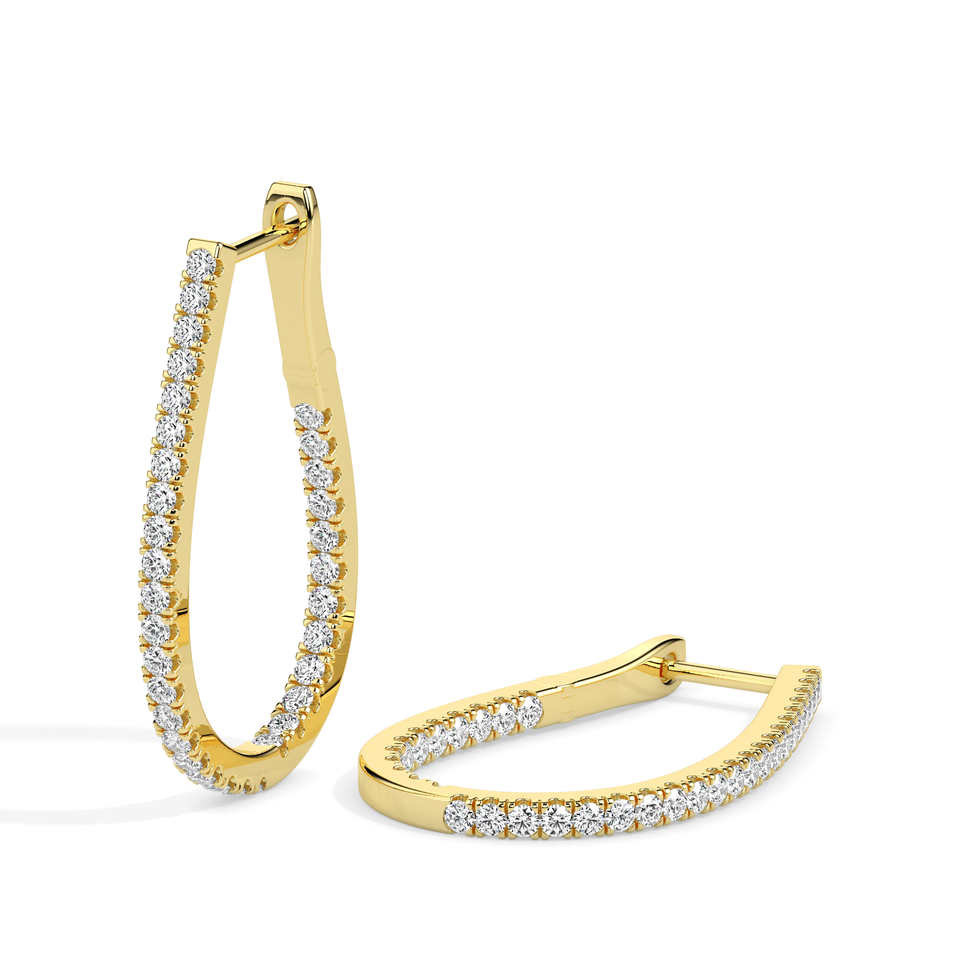 Diamond Earrings (Design Code 17017) - Image 13