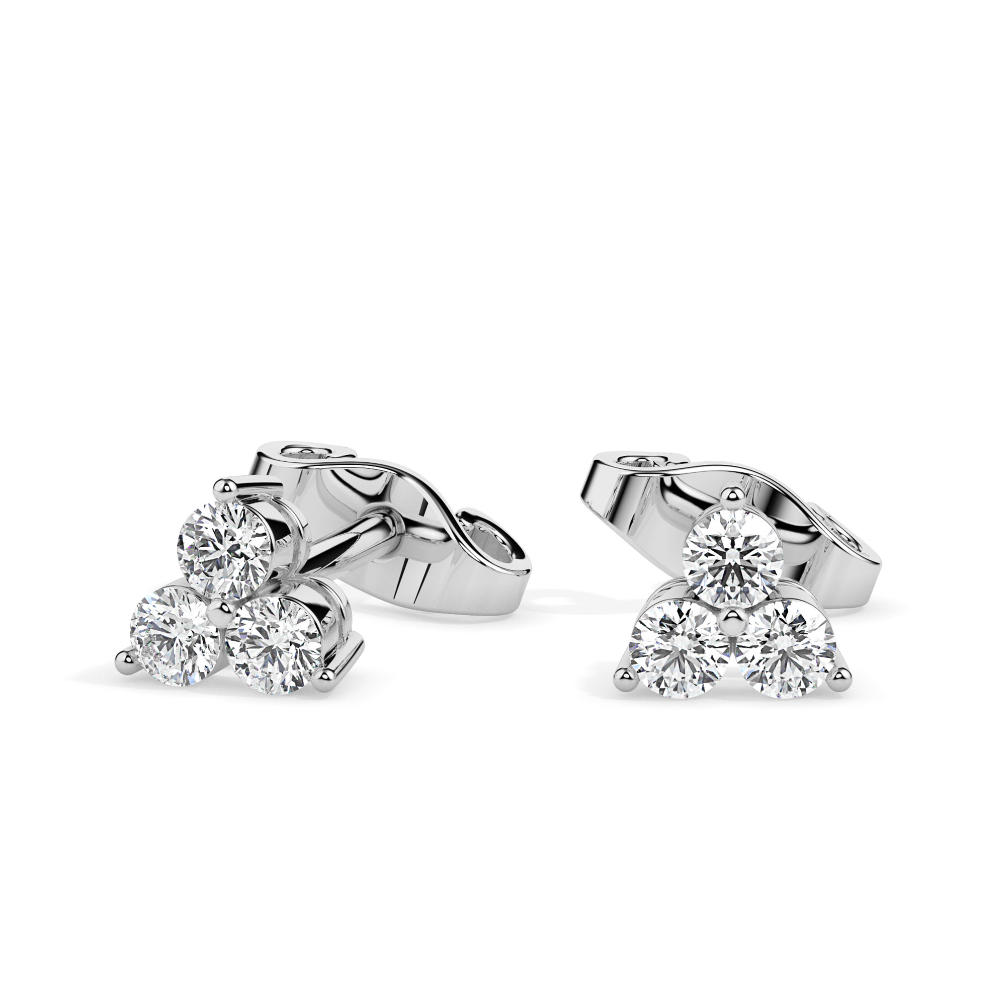 Diamond Earrings (Design Code 17053) - Image 6