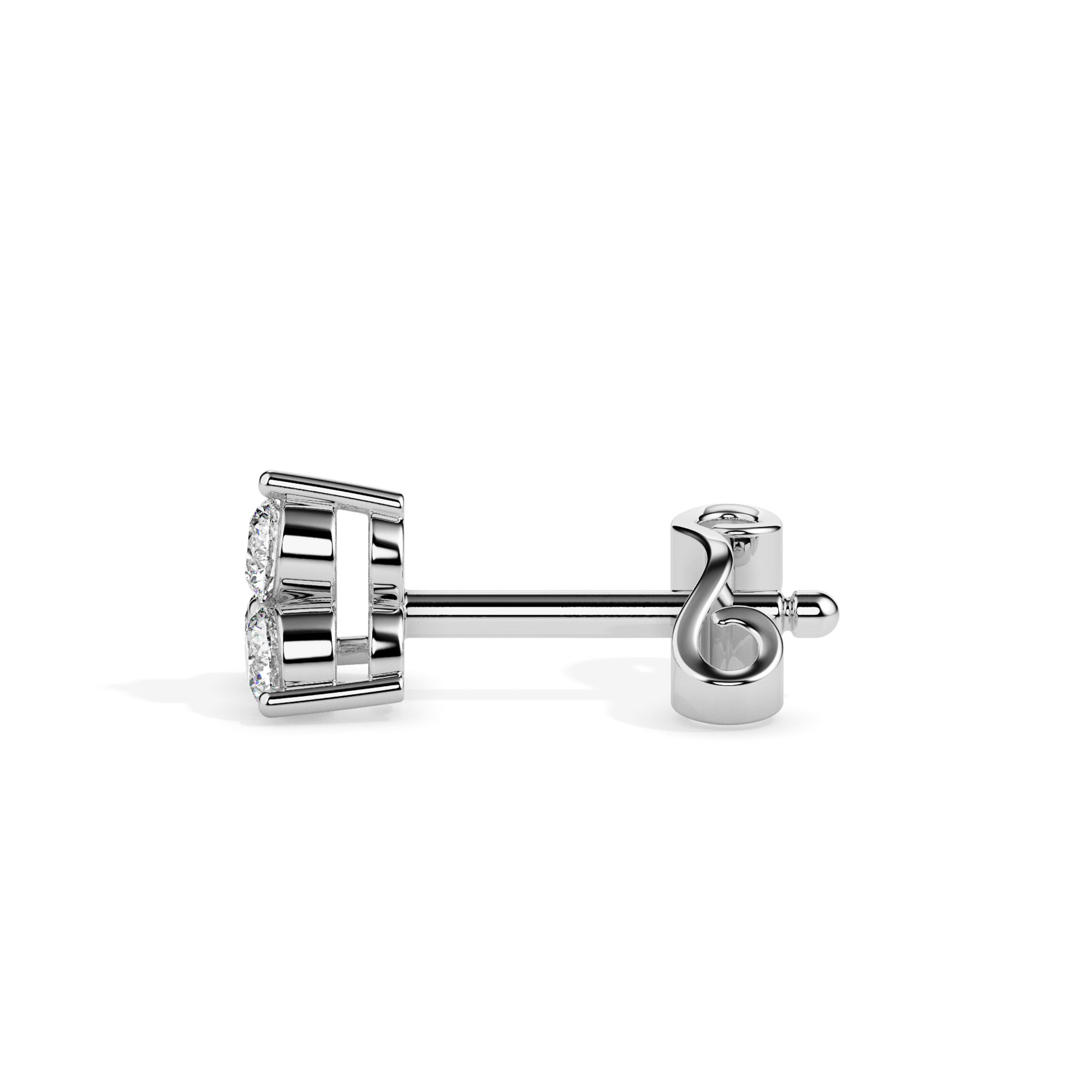 Diamond Earrings (Design Code 17053) - Image 7