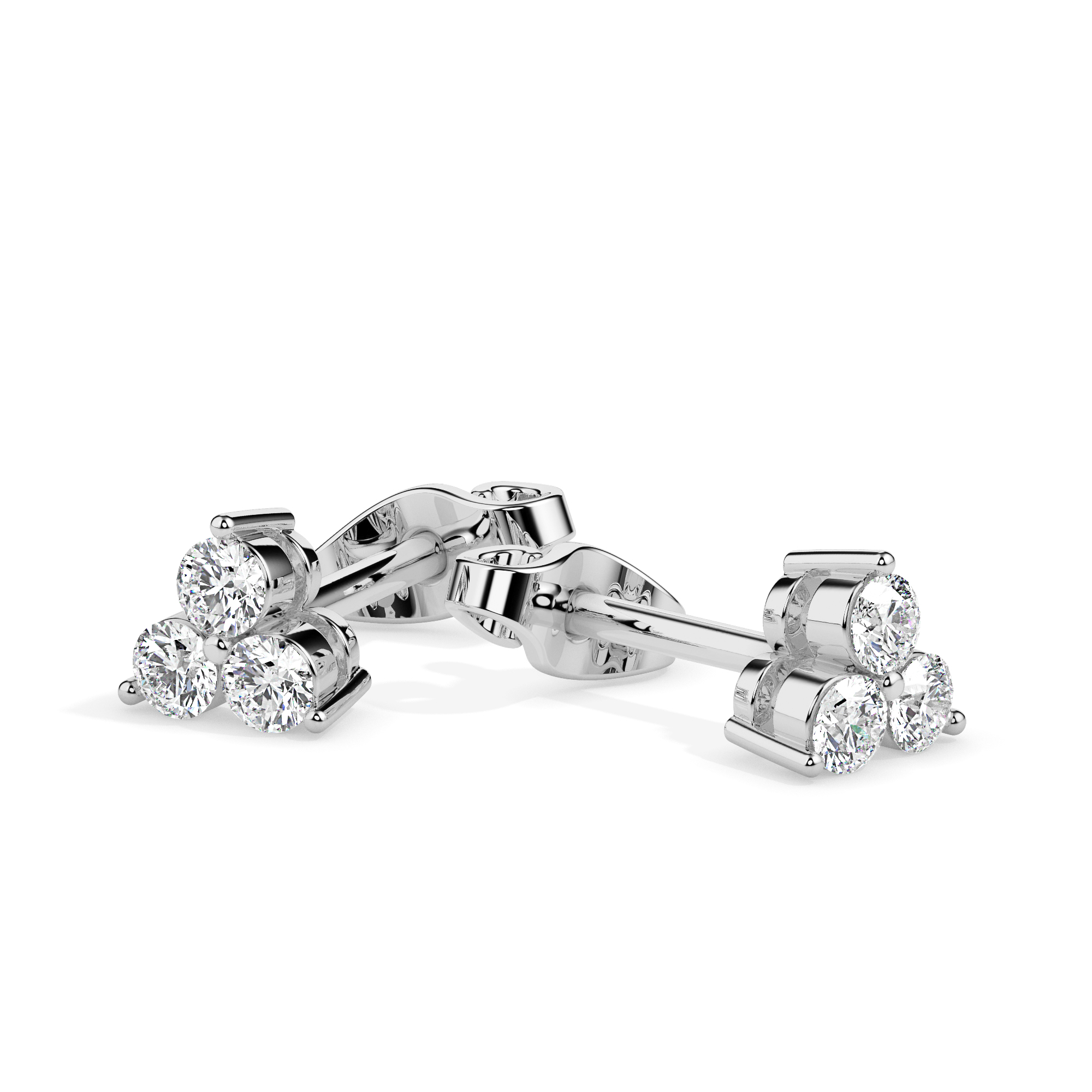 Diamond Earrings (Design Code 17053) - Image 9