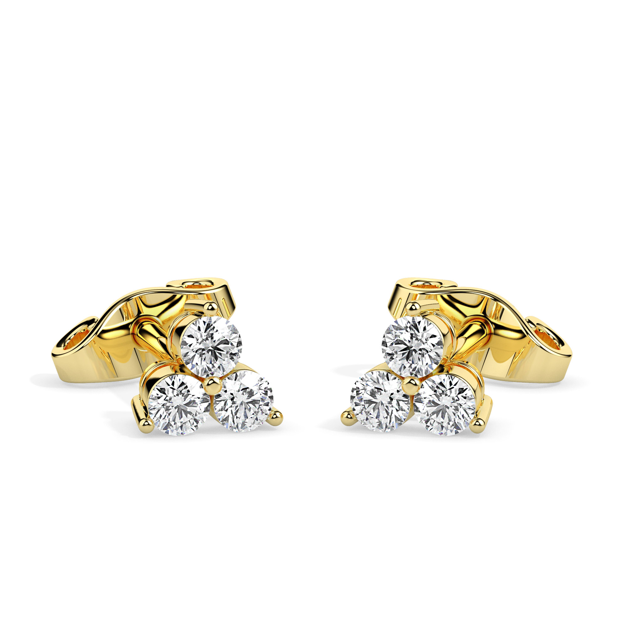 Diamond Earrings (Design Code 17053) - Image 12