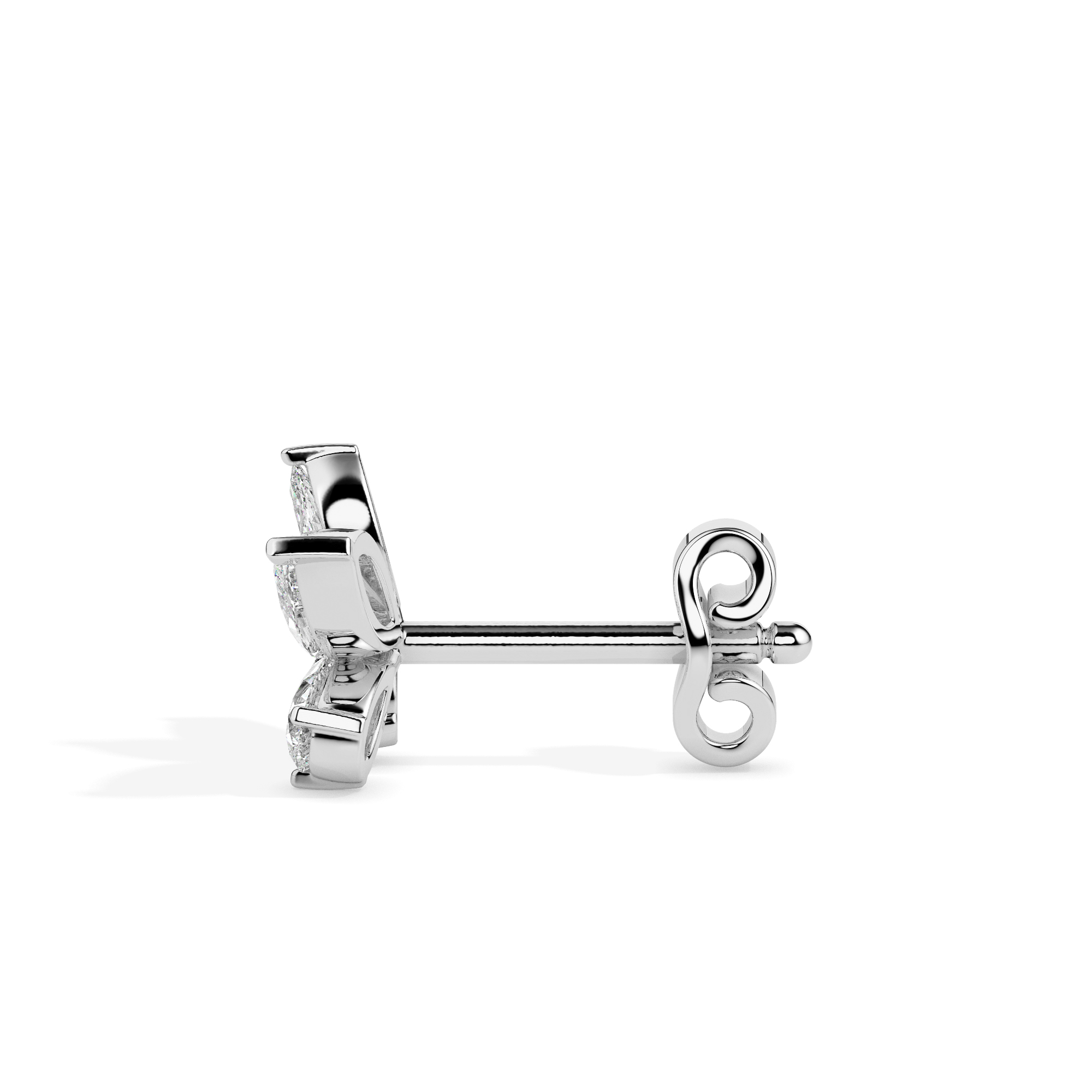 Diamond Earrings (Design Code 17056) - Image 7