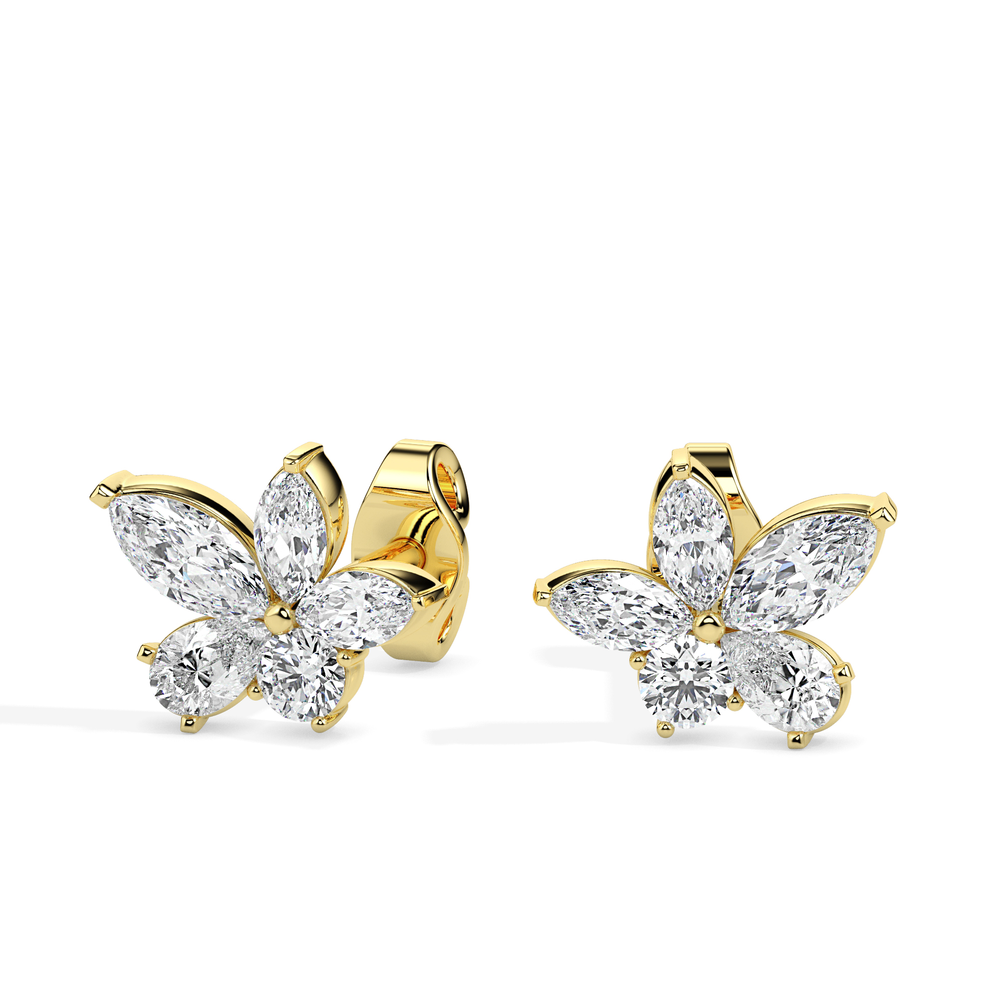 Diamond Earrings (Design Code 17056) - Image 10