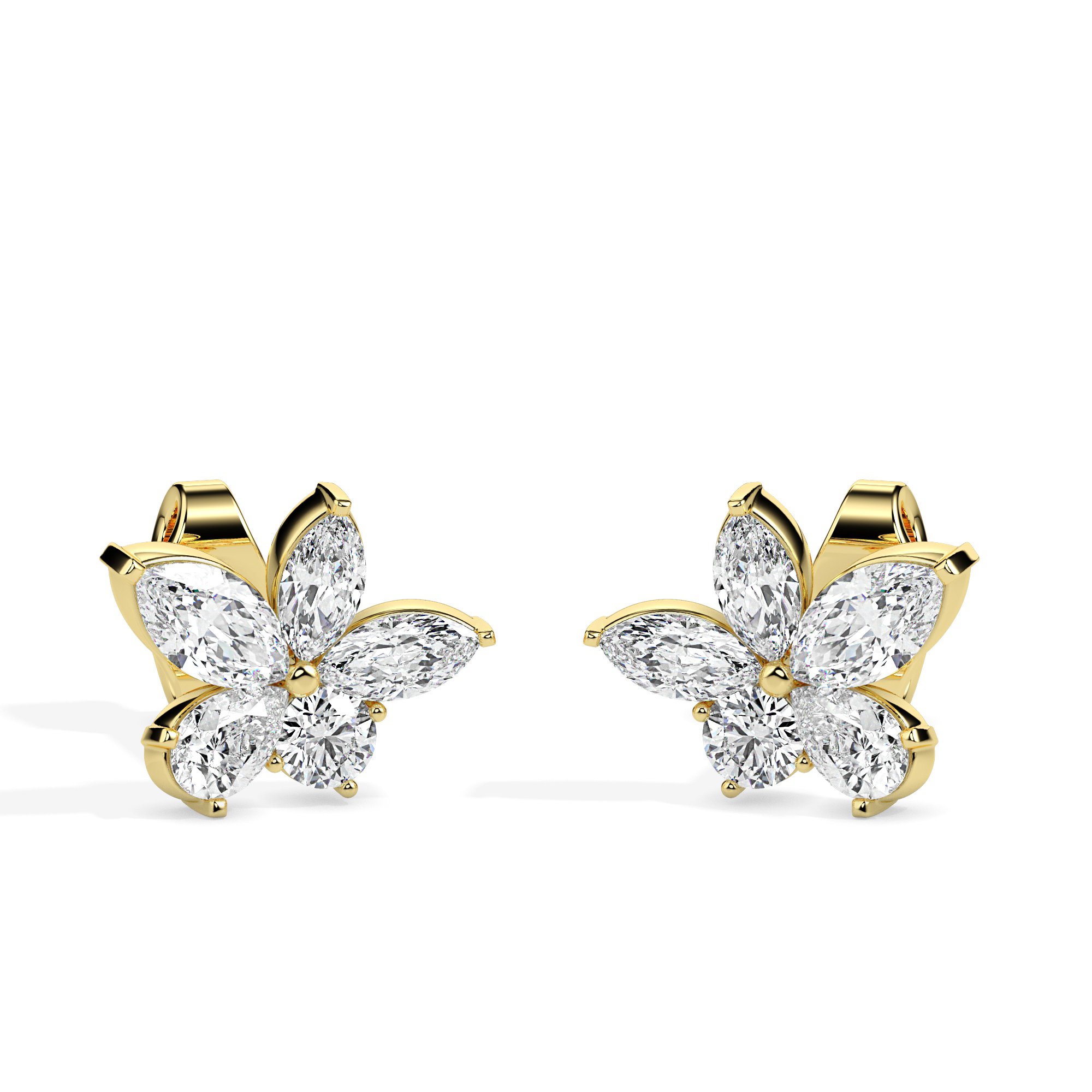 Diamond Earrings (Design Code 17056) - Image 12