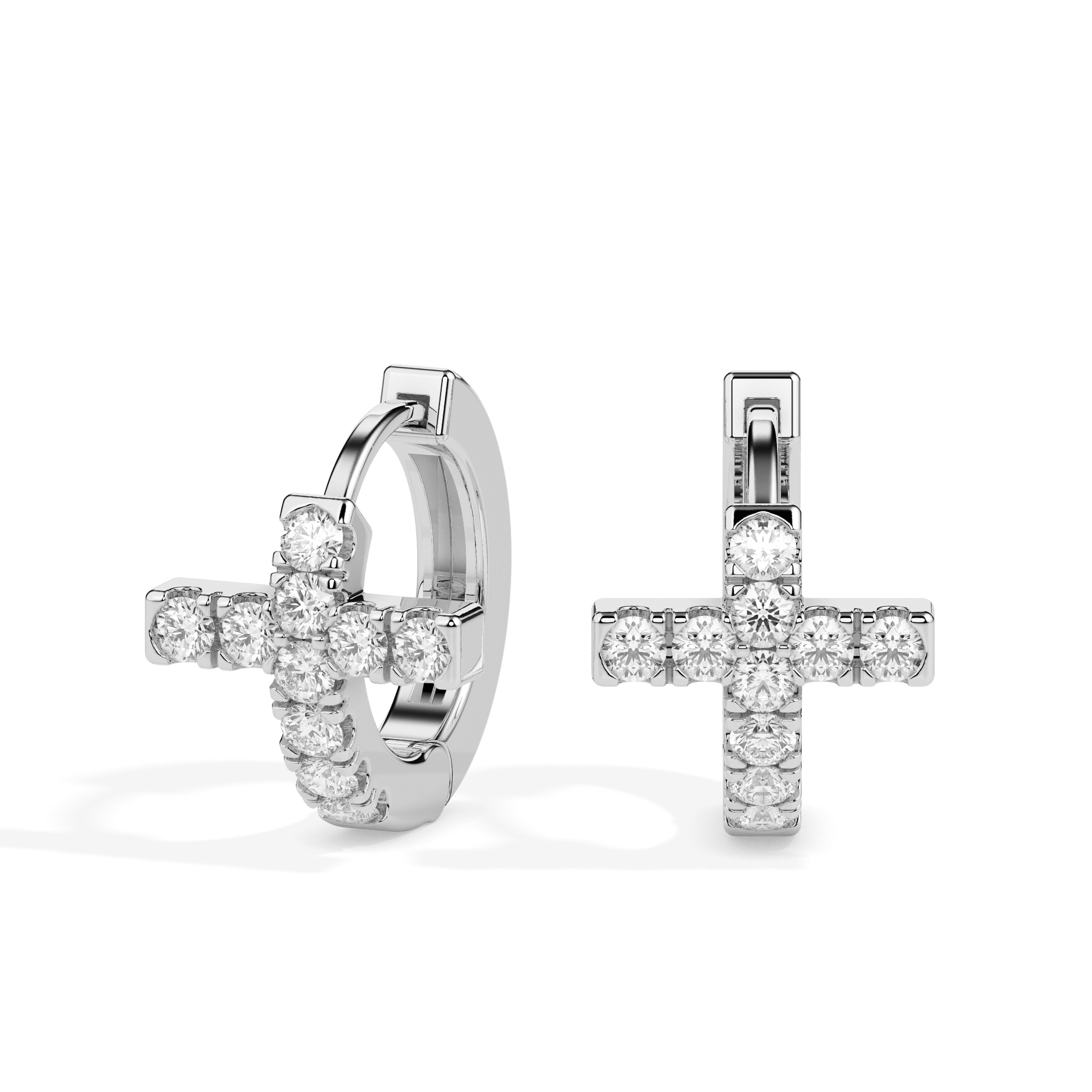 Diamond Earrings (Design Code 17061)