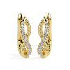 Diamond Earrings (Design Code 17072)