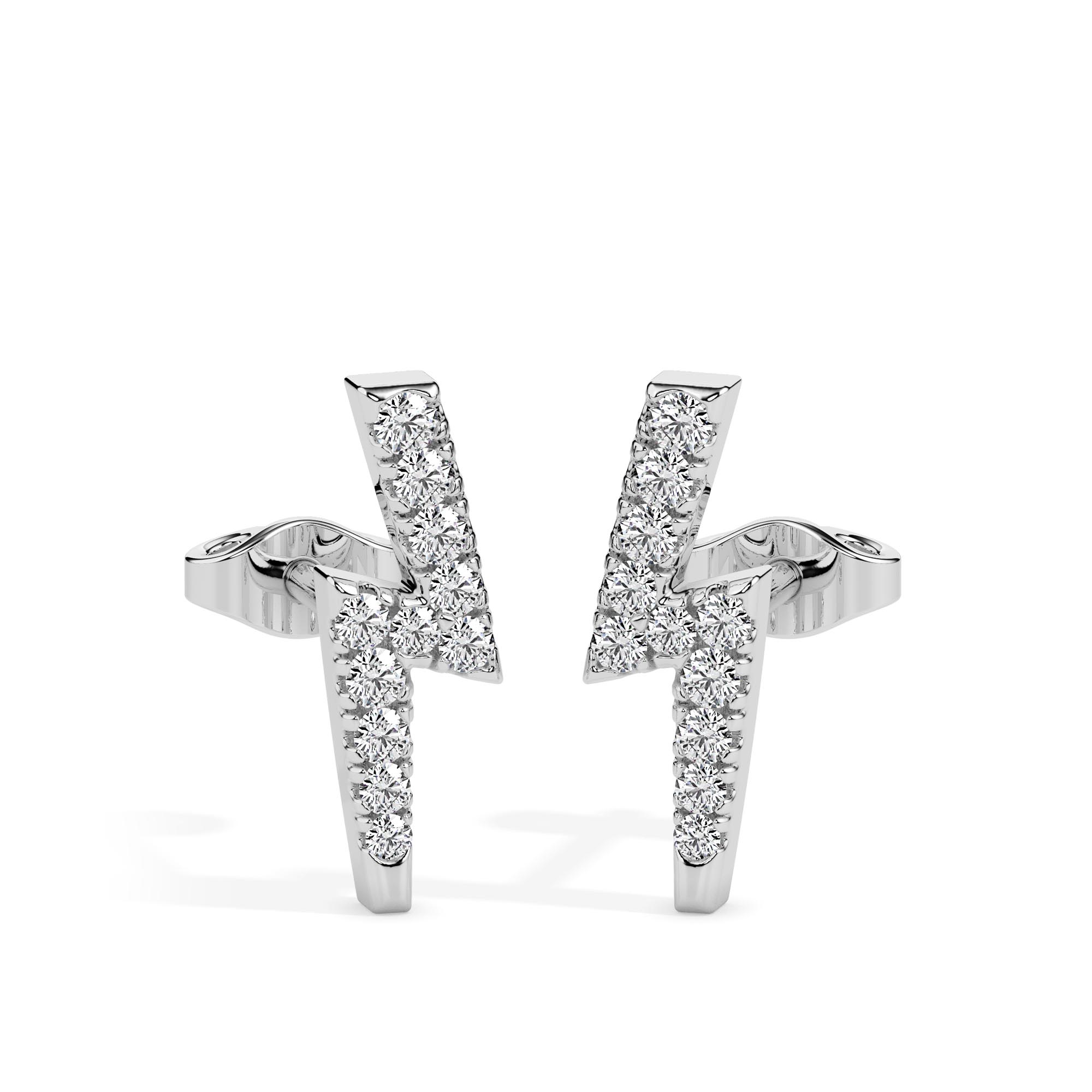 Diamond Earrings (Design Code 17078) - Image 8