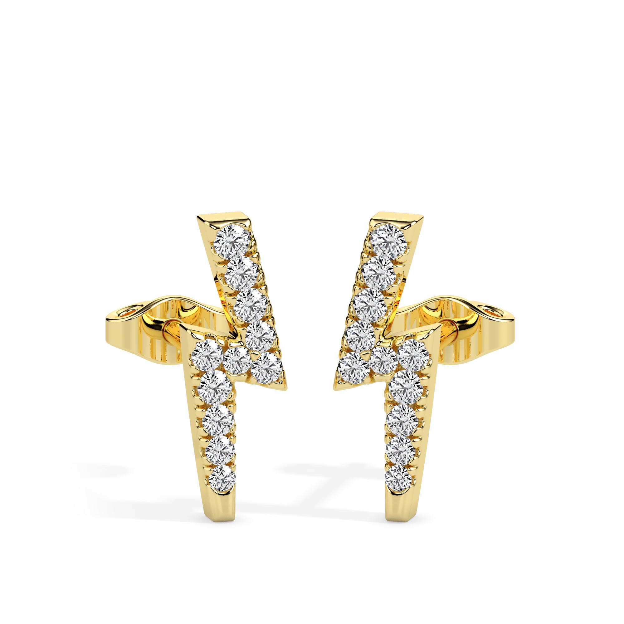 Diamond Earrings (Design Code 17078) - Image 12