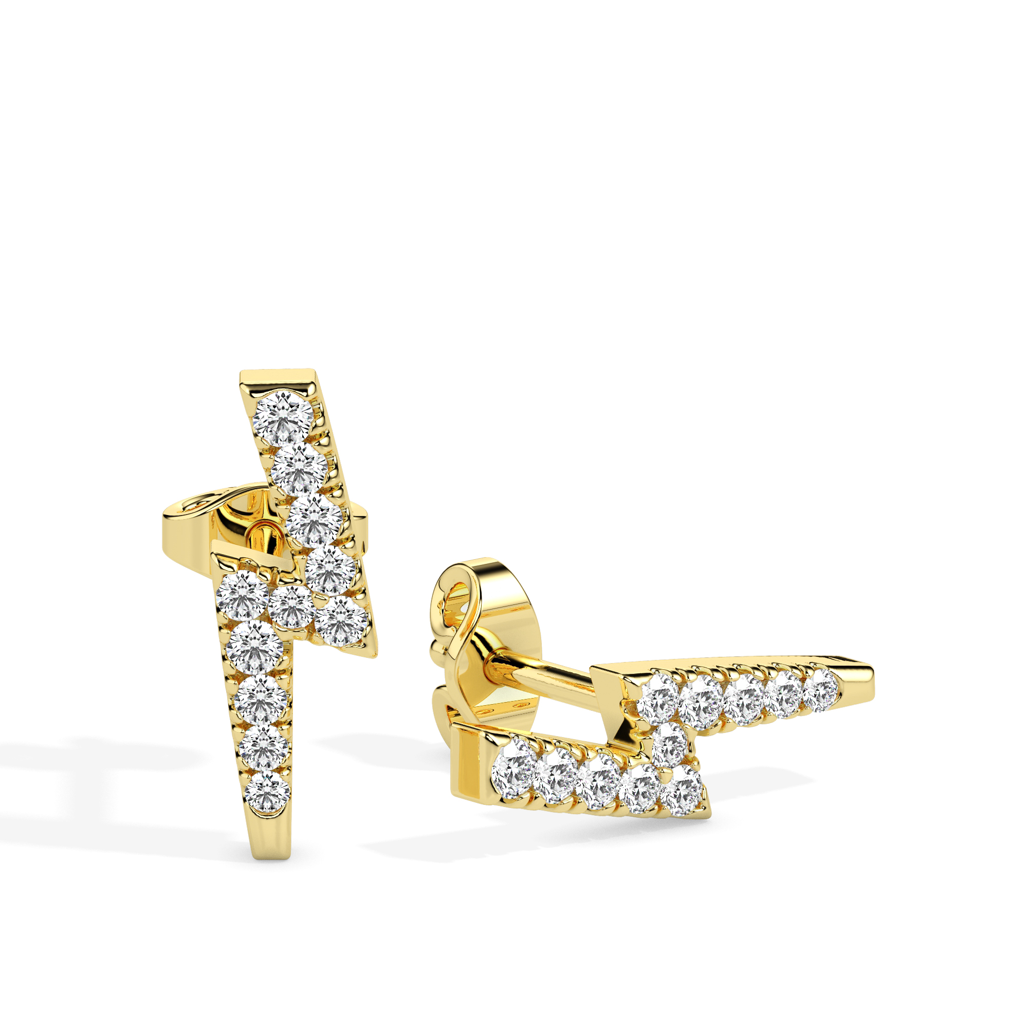 Diamond Earrings (Design Code 17078) - Image 13