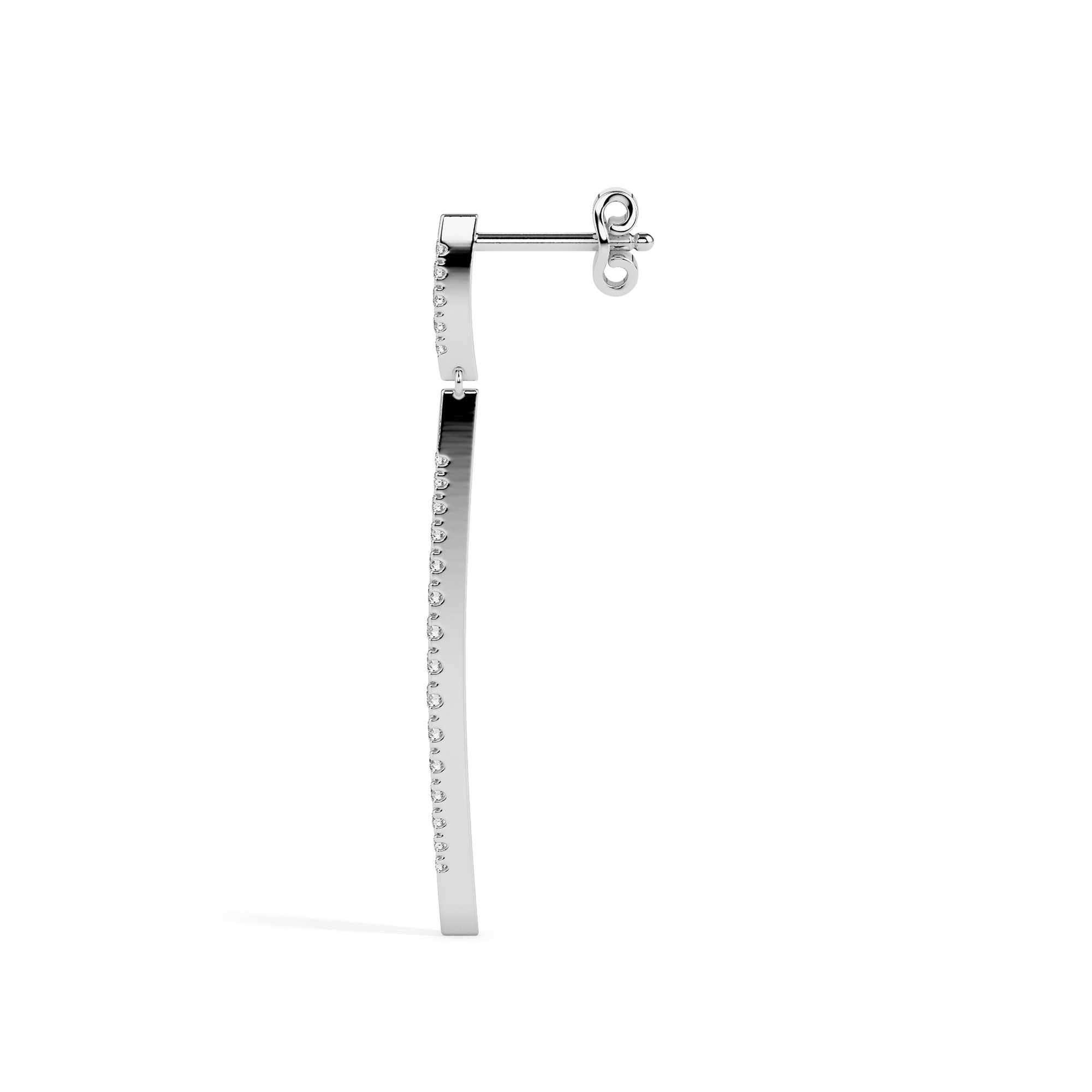 Diamond Earrings (Design Code 17081) - Image 7