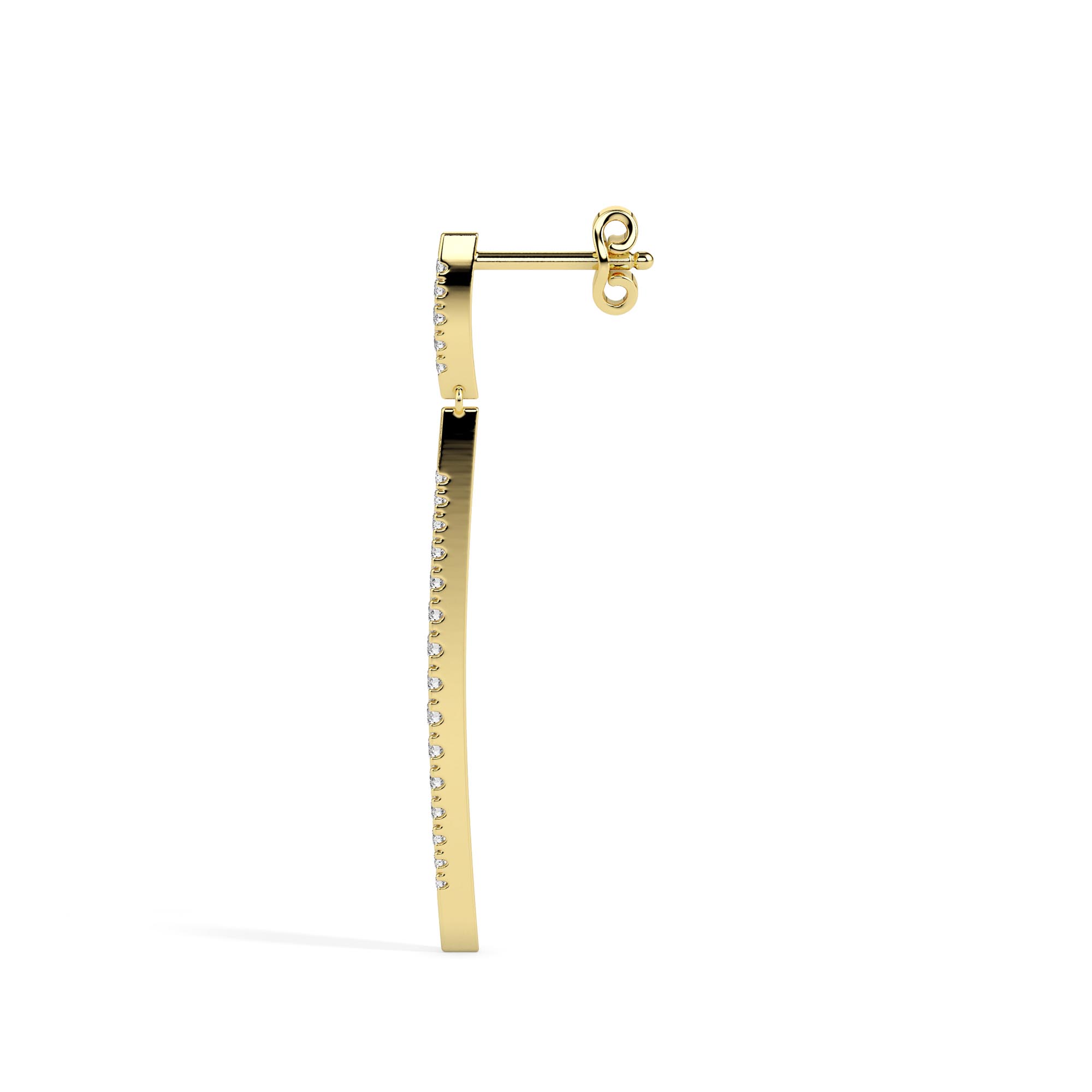 Diamond Earrings (Design Code 17081) - Image 11