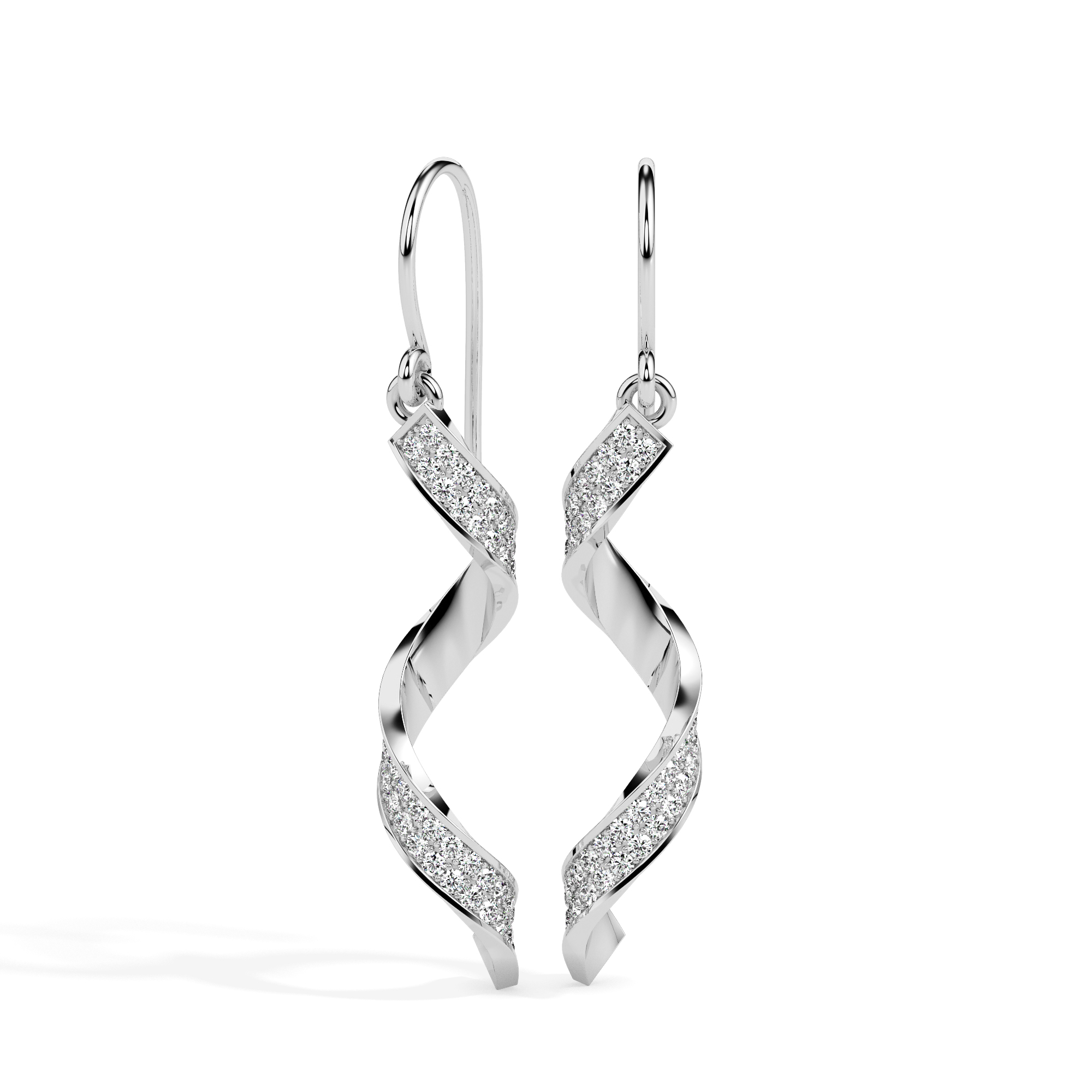 Diamond Earrings (Design Code 17083)