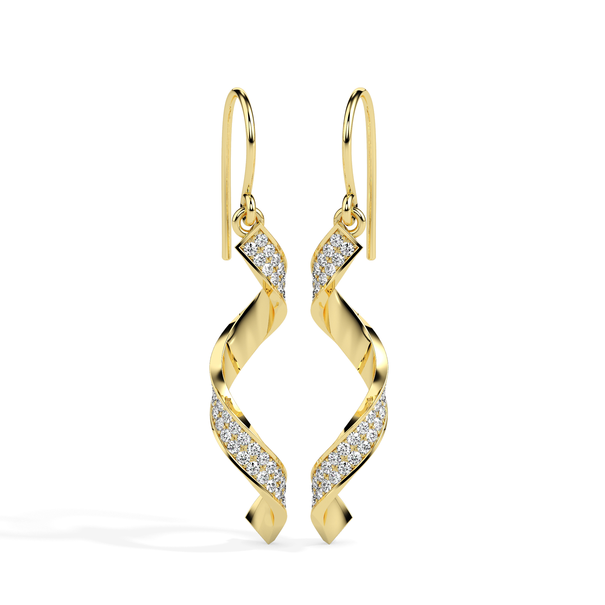 Diamond Earrings (Design Code 17083) - Image 12