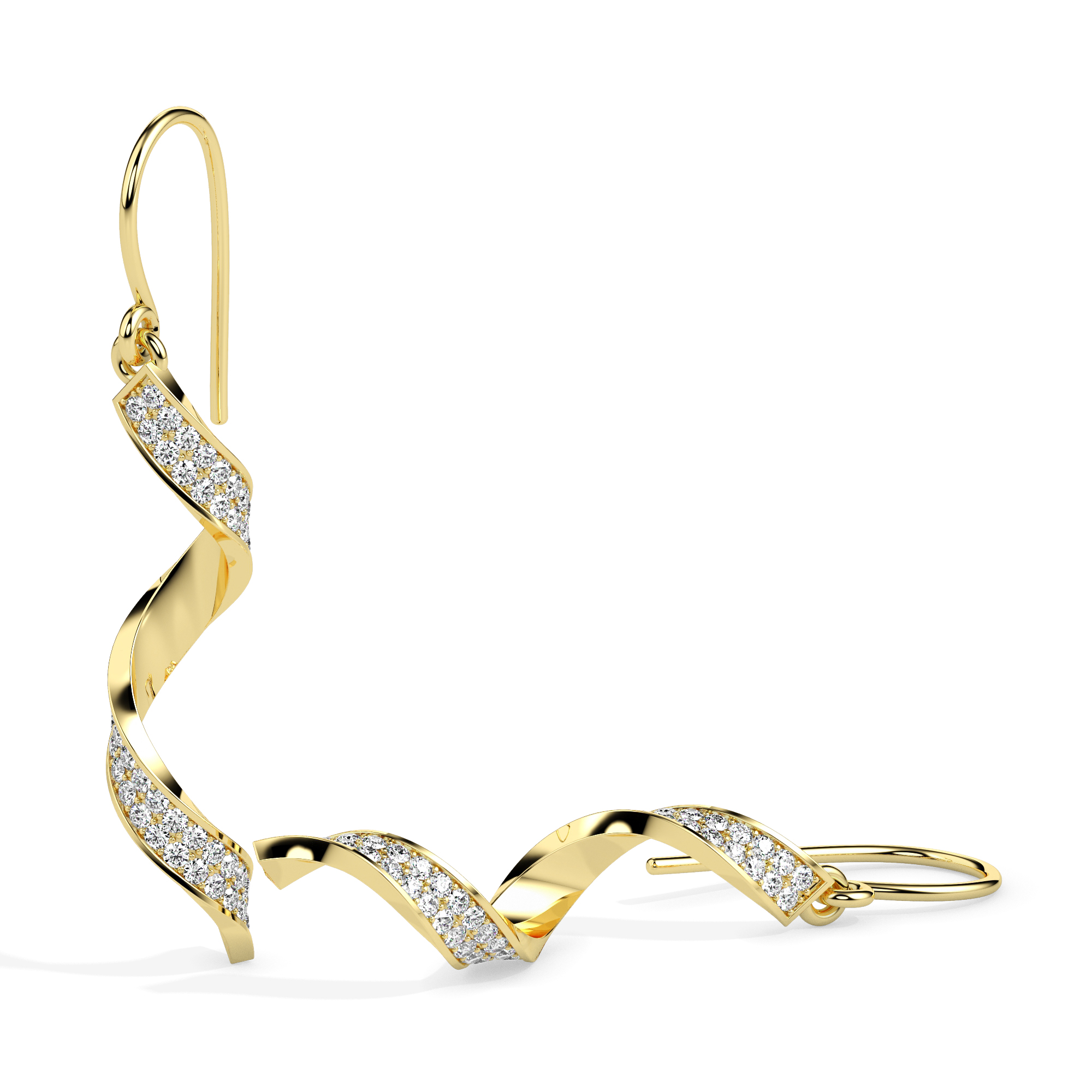Diamond Earrings (Design Code 17083) - Image 13
