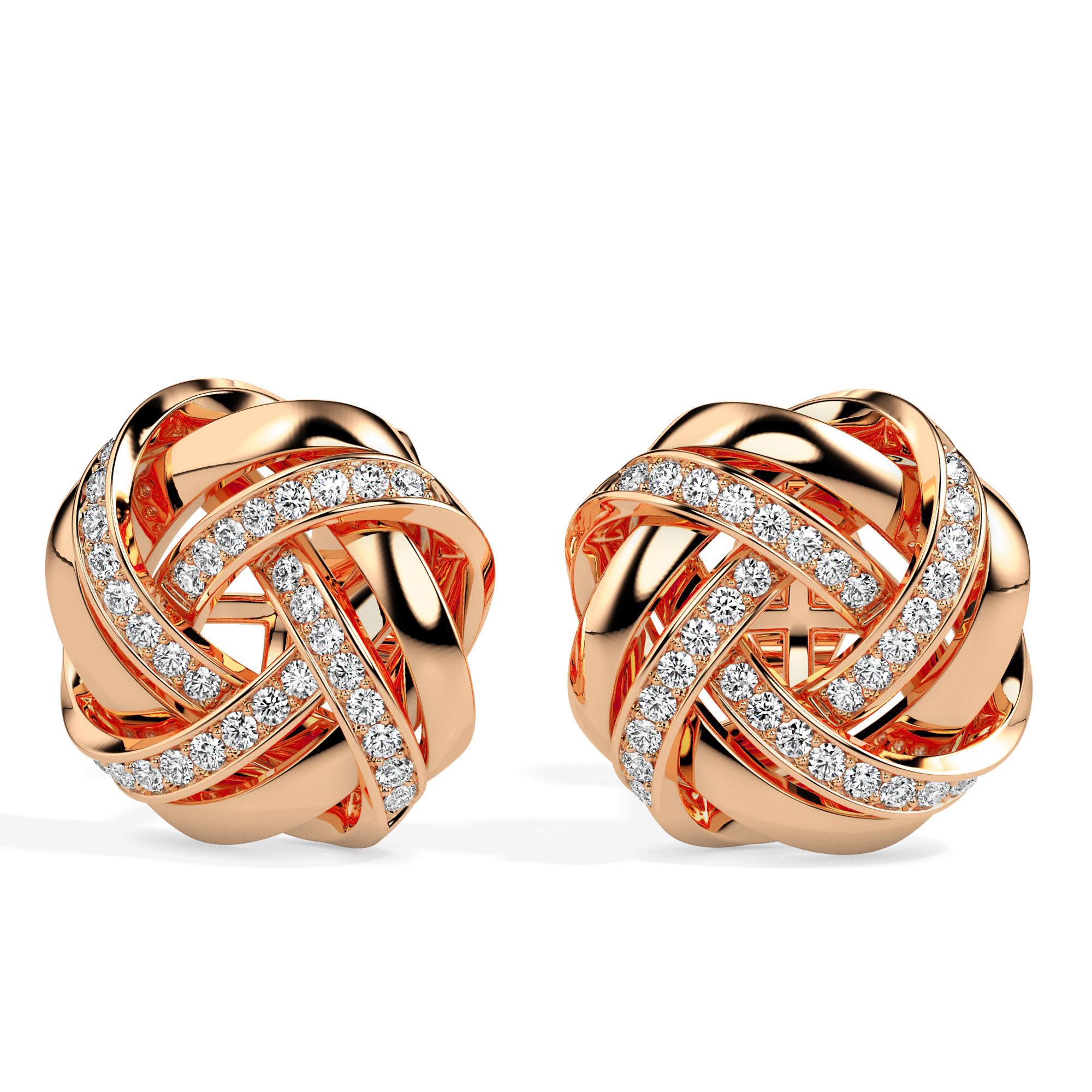 Diamond Earrings (Design Code 17090) - Image 2