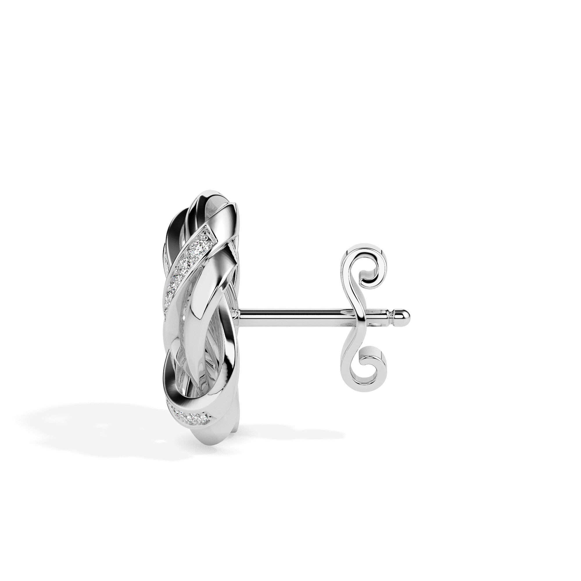 Diamond Earrings (Design Code 17090) - Image 7