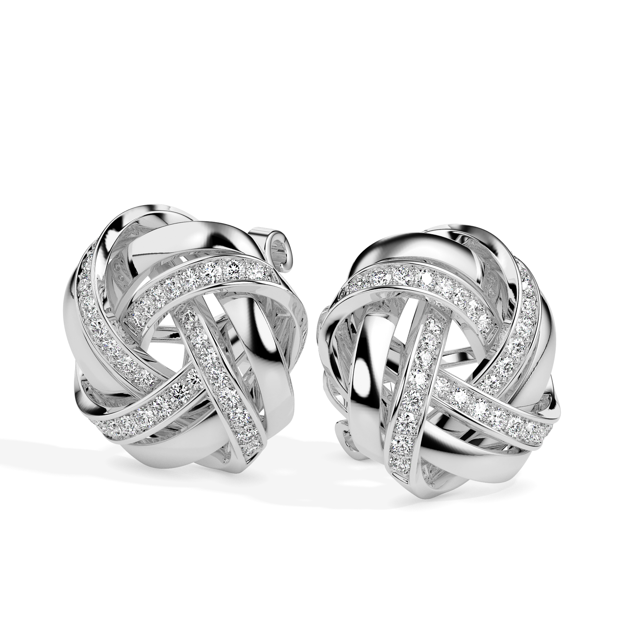 Diamond Earrings (Design Code 17090) - Image 9