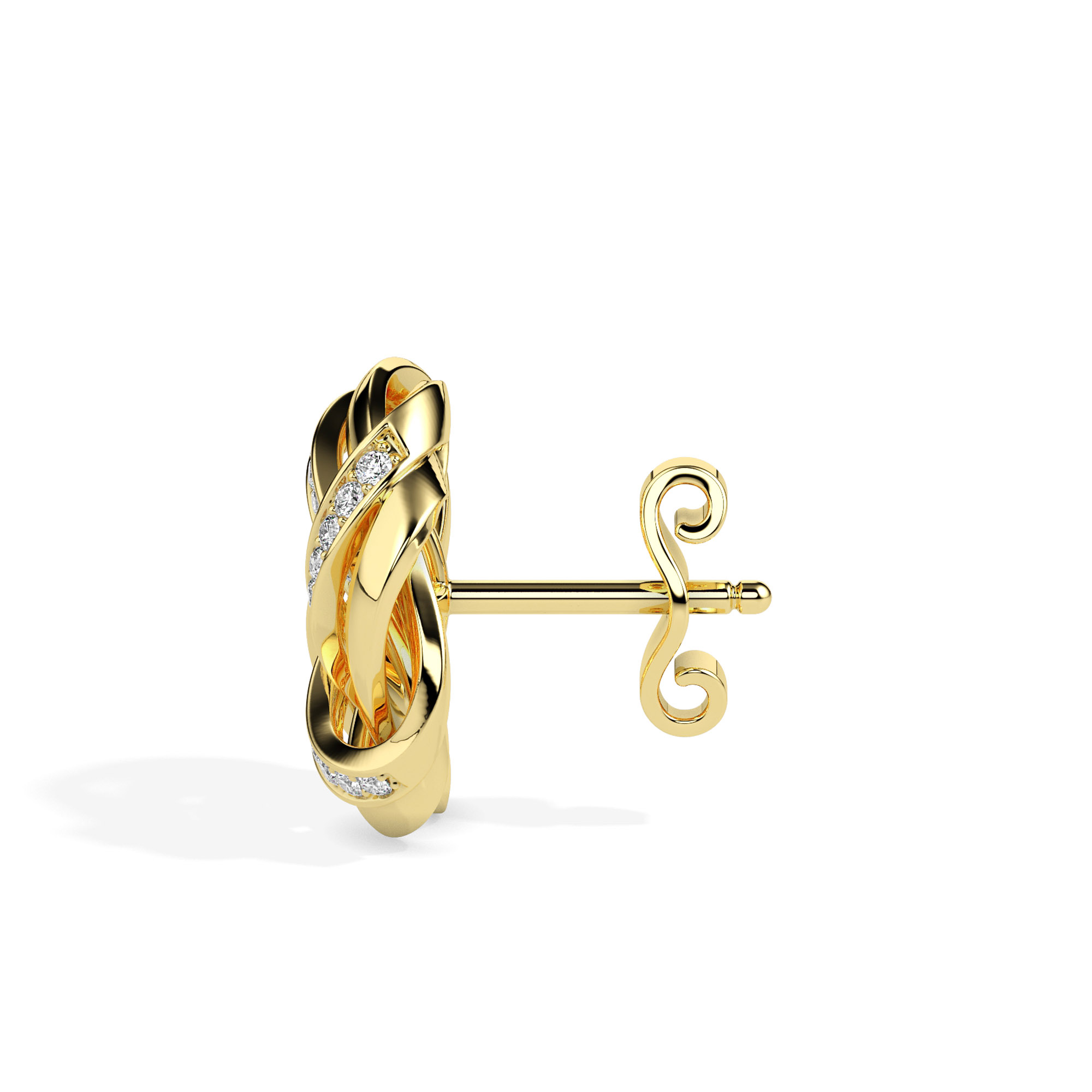 Diamond Earrings (Design Code 17090) - Image 11