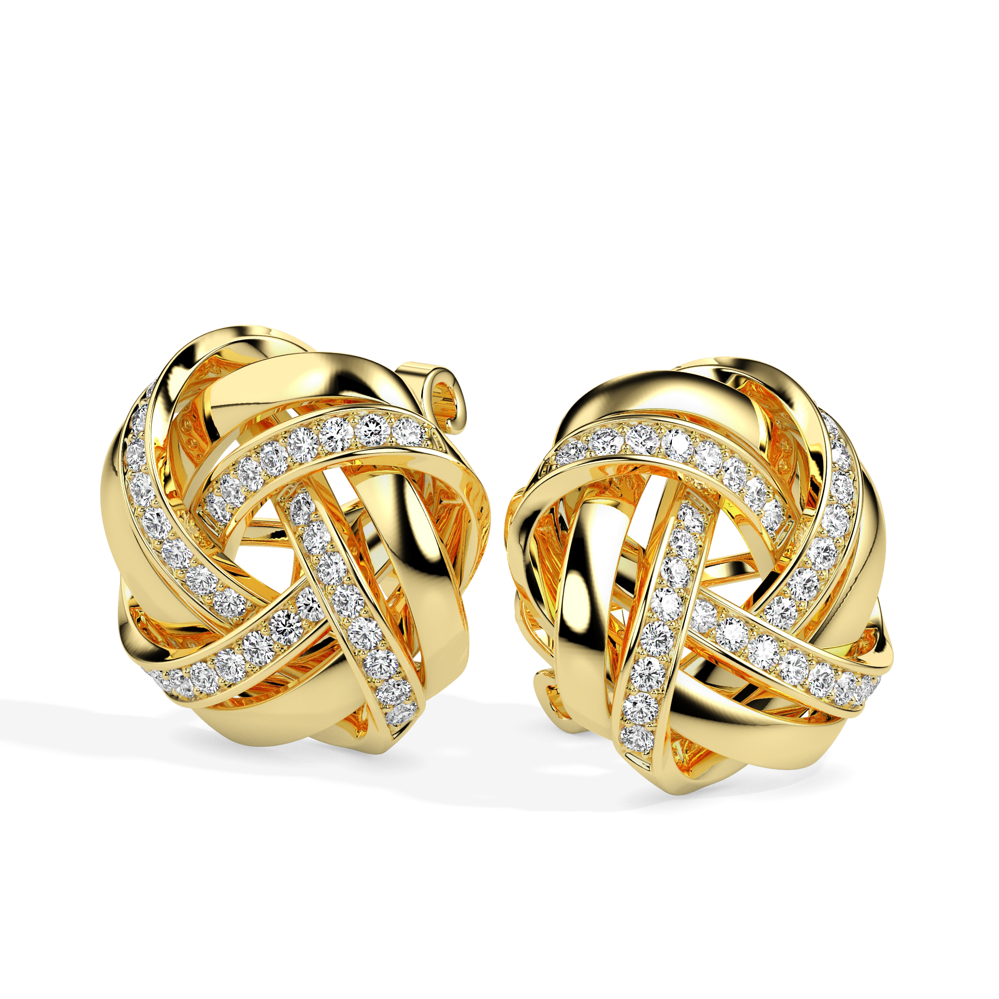 Diamond Earrings (Design Code 17090) - Image 13