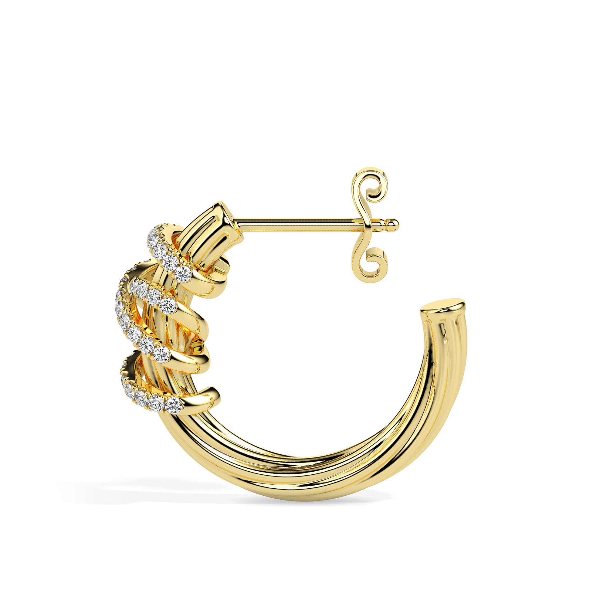 Diamond Earrings (Design Code 17096) - Image 11