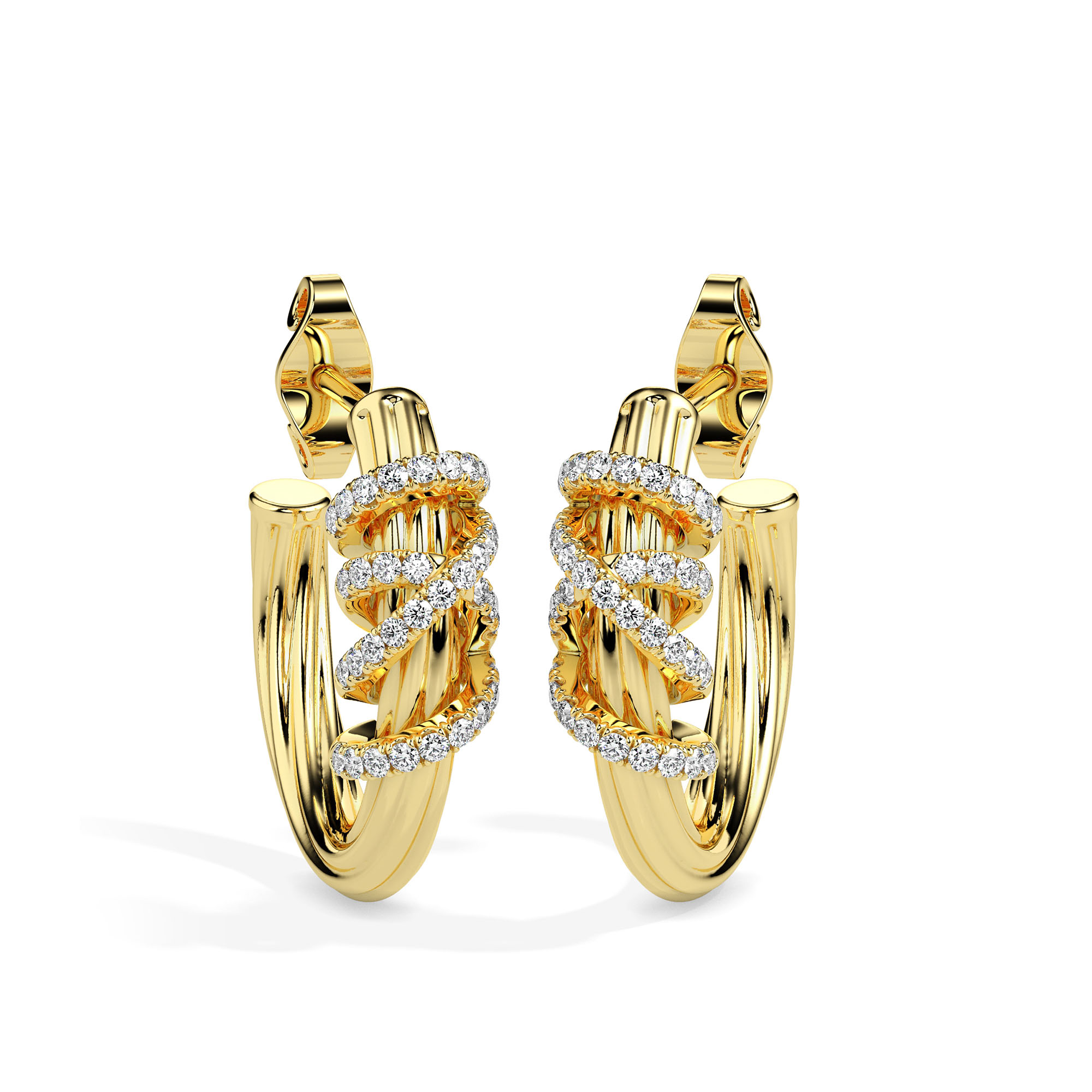 Diamond Earrings (Design Code 17096) - Image 12