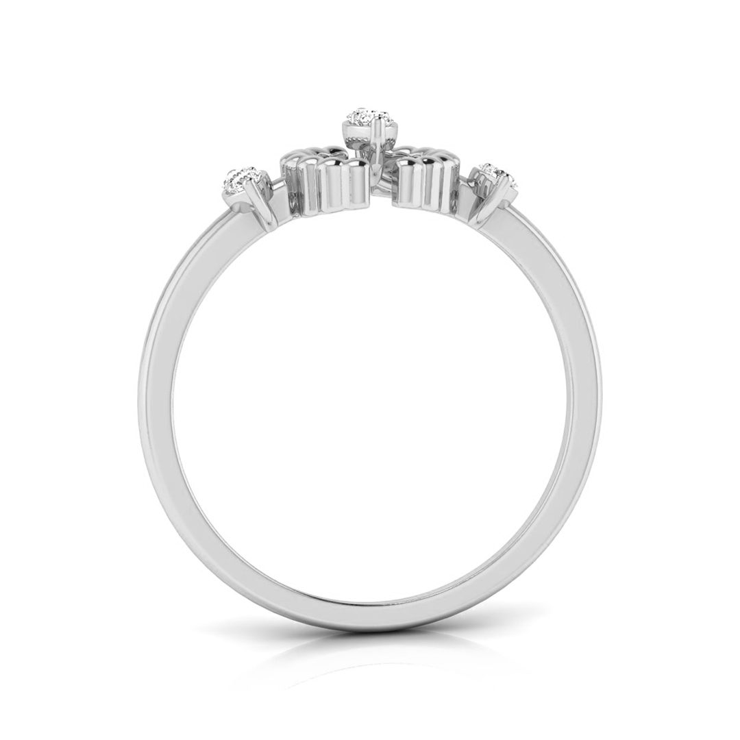 Diamond Marquise Trio Ring – R-151 - Image 7