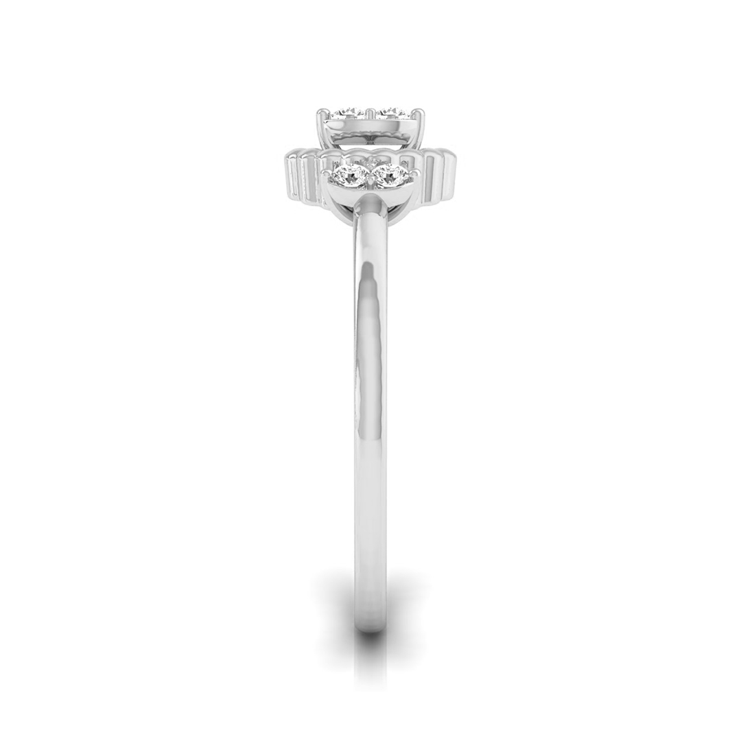 Diamond Marquise Trio Ring – R-151 - Image 8