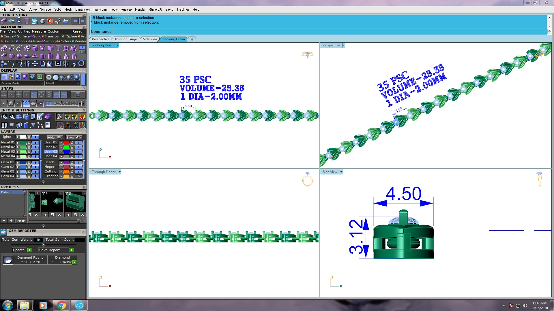Diamond Tennis Bracelet (TB-14073) - Image 13
