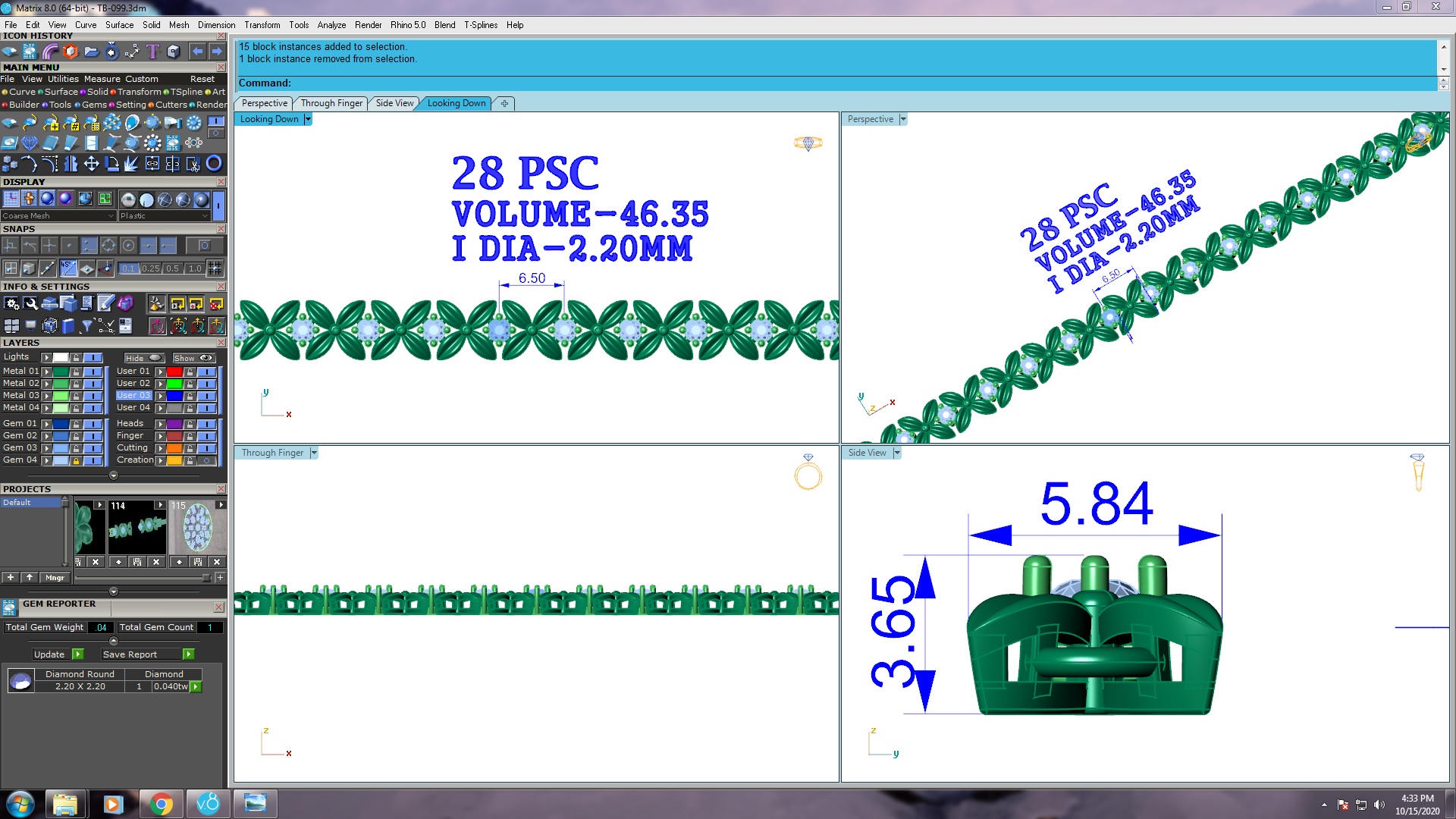 Diamond Bracelet (TB - 14099) - Image 15