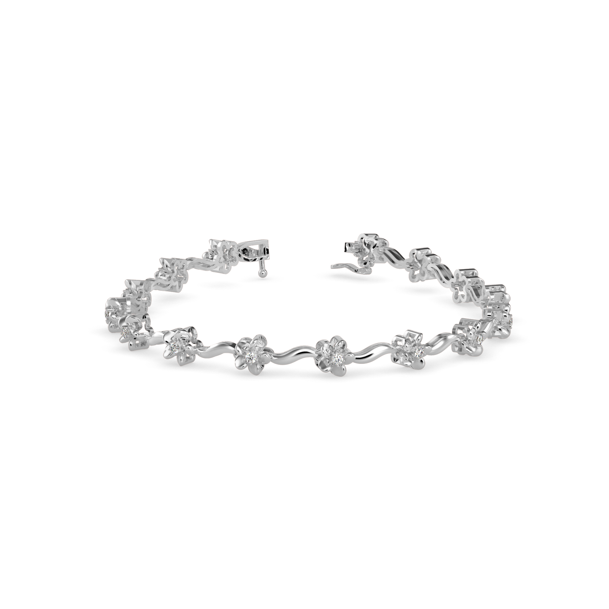 Diamond Bracelet (TB - 14077) - Image 8